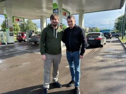 Нардеп Михайло Ананченко зустрівся із головою молодіжного крила «Слуги Народу» — ЗеМолодіжка — Олександром Санченком